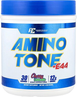 Ronnie Coleman, Signature Series, Amino Tone + EAA™, Kirsch-Limeade, 553 g (1,2 lbs.)