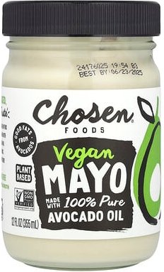 Chosen Foods, Vegan Mayo, vegane Mayo, 355 ml (12 fl. oz.)