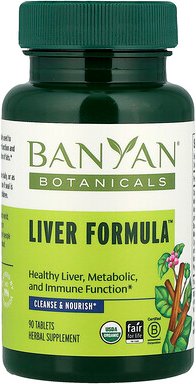 Thumbnail - Banyan Botanicals, Liver Formula™, 90 Tabletten