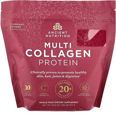 Ancient Nutrition, Multi Collagen Protein, Multi-Kollagen-Protein, 707 g (1,56 lb.)