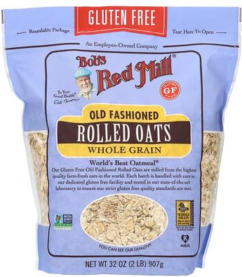 Bob's Red Mill, Old Fashioned Haferflocken, Vollkorn, glutenfrei, 907 g (32 oz.)