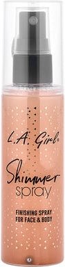 L.A. Girl, Shimmer Spray, Schimmerspray für Gesicht und Körper, GFS919A Roségold, 80 ml (2,7 fl. oz.)