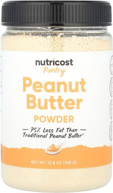 Nutricost, Pantry, Peanut Butter Powder, Erdnussbutterpulver, 358 g (12,8 oz.)