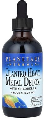 Thumbnail - Planetary Herbals, Cilantro Heavy Metal Detox with Chlorella, Koriander-Schwermetall-Entgiftung mit Chlorella, 118,28 ml...