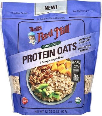 Bob's Red Mill, Organic Protein Oats, Bio-Proteinhafer, 907 g (32 oz.)