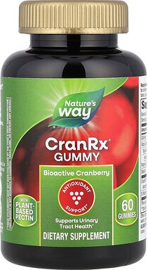 Nature's Way, CranRx® Gummy, bioaktive Cranberry, 60 Fruchtgummis