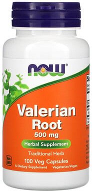 NOW Foods, Valerian Root, Baldrianwurzel, 500 mg, 100 pflanzliche Kapseln