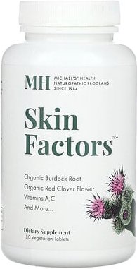Michael's Health, Skin Factors, 180 pflanzliche Tabletten
