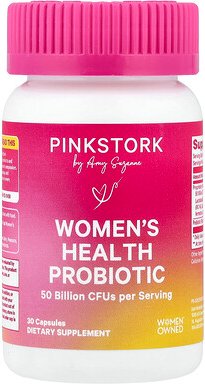 Pink Stork, Women‘s Health Probiotic, Probiotikum für die Frauengesundheit, 30 Kapseln