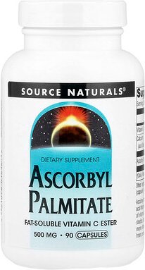 Source Naturals, Ascorbyl Palmitate, Ascorbylpalmitat, 90 Kapseln