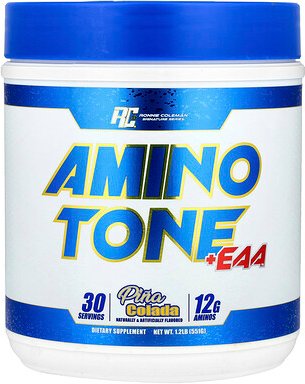 Ronnie Coleman, Signature Series, Amino Tone + EAA™, Pina Colada, Aminotonus + EAA™, Pina Colada, 551 g (1,2 lb.)