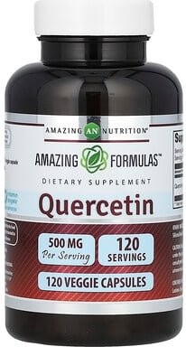 Amazing Nutrition, Quercetin, 500 mg, 120 pflanzliche Kapseln