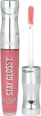 Rimmel London, Stay Glossy Lip Gloss, 470 Perfect Peony, lipgloss, 470 Perfect Peony, 5,5 ml (0,18 oz.)