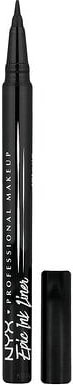 NYX Professional Makeup, Waterproof Epic Ink Liner, wasserfester Epic Ink Liner, 01 Black, 1 ml (0,03 fl. oz.)