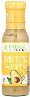 Thumbnail - Primal Kitchen, Dressing & Marinade mit Avocadoöl, Honig-Senf, 236 ml (8 fl. oz.)