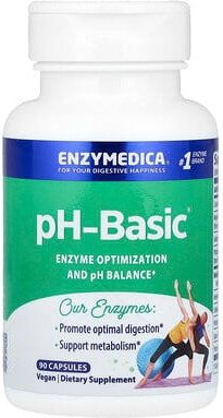 Enzymedica, pH-Basic, 90 Kapseln