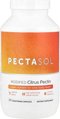 Econugenics, PectaSol® Modified Citrus Pectin, modifiziertes Zitruspektin, 270 pflanzliche Kapseln