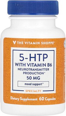 The Vitamin Shoppe, 5-HTP with Vitamin B6, 5-HTP mit Vitamin B6, 60 Kapseln