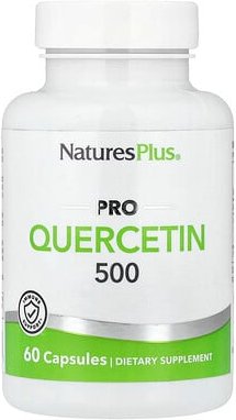 NaturesPlus, Pro Quercetin 500, Pro Quercetin 500, 60 Kapseln (500 mg pro Kapsel)