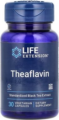 Thumbnail - Life Extension, Theaflavin, standardisiertes Schwarztee-Extrakt, 30 pflanzliche Kapseln (350 mg pro Kapsel)
