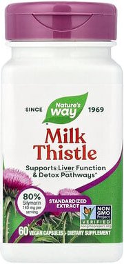 Nature's Way, Premium Blend Mariendistel, 60 vegane Kapseln