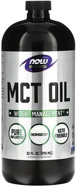 NOW Foods, Sports MCT Oil, MCT-Öl für Sportler, geschmacksneutral, 14 g, 946 ml (32 fl. oz.)