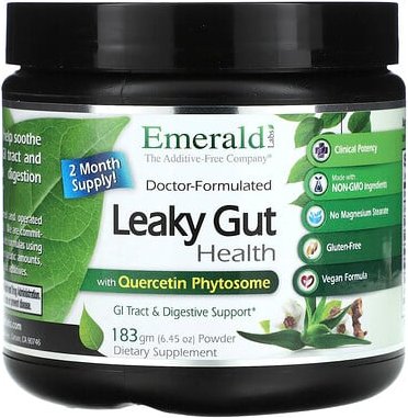 Emerald Laboratories, Leaky Gut Health, Leaky Gut Health, 183 g (6,45 oz.)