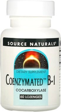 Thumbnail - Source Naturals, Coenzymated B-1, 60 Lutschtabletten