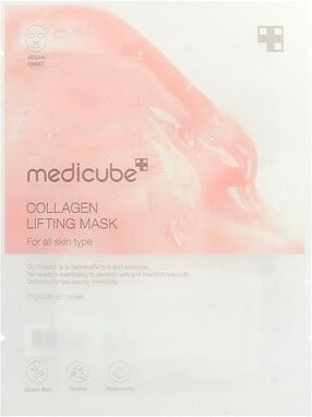 Medicube, Collagen Lifting Beauty Mask, straffende Kollagen-Maske, 1 Tuchmaske, 27 g (0,95 oz.)