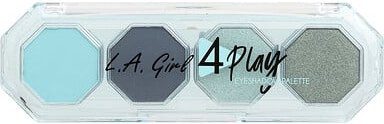 L.A. Girl, 4 Play Eyeshadow Palette, GES231 All Nighter, Lidschatten-Palette, GES231 All Nighter, 3,2 g (0,11 oz.)