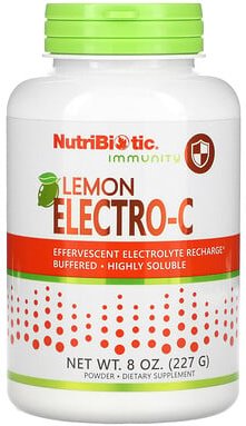 Thumbnail - NutriBiotic, Immunity, Lemon Electro-C, 227 g (8 oz.)