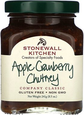 Stonewall Kitchen, Apple Cranberry Chutney, Apfel-Cranberry-Chutney, 241 g (8,5 oz.)