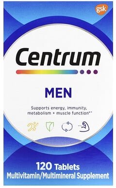 Centrum, Multivitamine für Männer, 120 Tabletten