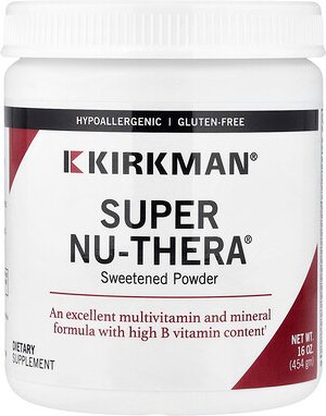 Kirkman Labs, Super Nu-Thera® Sweetened Powder, gesüßtes Pulver mit Super Nu-Thera®, 454 g (16 oz.)