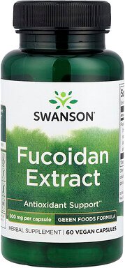 Thumbnail - Swanson, Fucoidan Extract, Fucoidan-Extrakt, 500 mg, 60 vegane Kapseln