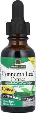 Thumbnail - Nature's Answer, Gymnema Leaf Extract, Gurmar-Blattextrakt, alkoholfrei, 1.000 mg, 30 ml (1 fl. oz.)