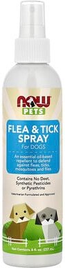 NOW Foods, Pets, Flea & Tick Spray for Dogs, Haustiere, Floh- und Zeckenspray für Hunde, 237 ml (8 fl. oz.)
