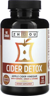 Zhou Nutrition, Cider Detox, 60 pflanzliche Kapseln