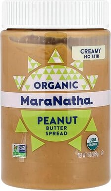 MaraNatha, Bio-Erdnussbutter, cremig, 16 oz (454 g)