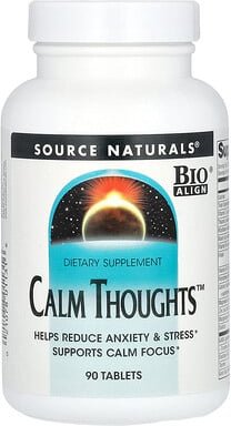 Source Naturals, Calm Thoughts™, 90 Tabletten