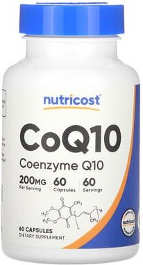 Nutricost, CoQ10, 200 mg, 60 Kapseln
