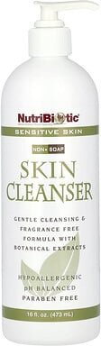 NutriBiotic, Skin Cleanser, Non-Soap, Fragrance Free, Reiniger für die Haut, ohne Seife, ohne Duftstoffe, 473 ml (16 fl....