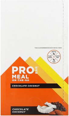 ProBar, Mahlzeit-On-the-Go-Riegel, Schokolade-Kokosnuss, 12 Riegel, je 85 g (3 oz.)