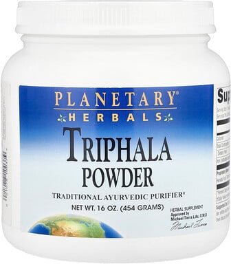 Planetary Herbals, Triphala Powder, Triphala-Pulver, 454 g (16 oz.)
