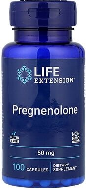 Life Extension, Pregnenolone, Pregnenolon, 50 mg, 100 Kapseln