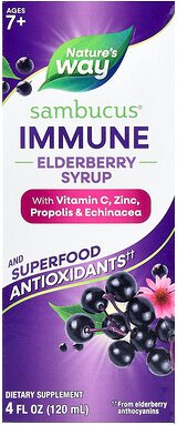Nature's Way, Sambucus®, Immune Syrup, Immunsirup, Holunder, 120 ml (4 fl. oz.)