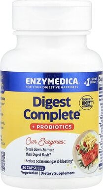 Enzymedica, Digest Complete® + Probiotics, 30 Kapseln