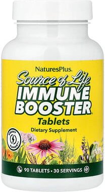 NaturesPlus, Source of Life, Immune Booster, Immunstärkung, 90 Tabletten