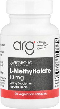 Thumbnail - Metabolic Maintenance, L-Methylfolate, L-Methylfolat, 10 mg, 90 pflanzliche Kapseln