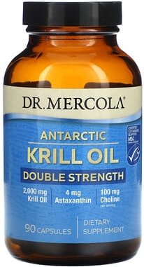 Dr. Mercola, Antarctic Krill Oil, antarktisches Krillöl, 90 Kapseln